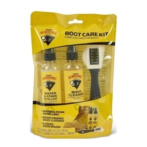 Survivor's Boot Care Kit - Yellow Water & Stain Repellent + Cleaner